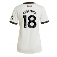 Camiseta Manchester United Casemiro #18 Tercera Equipación para mujer 2024-25 manga corta